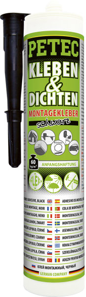 Kleben & Dichten Montagekleber schwarz
