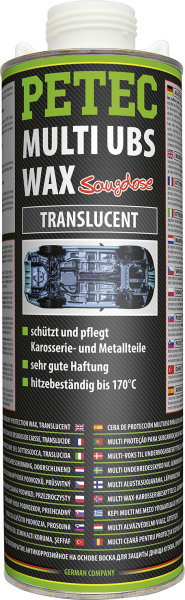 Multi UBS Wax translucent Saugdose