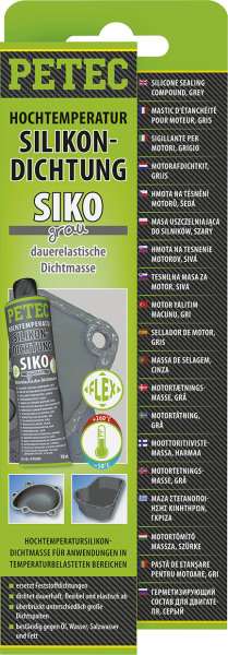 Hochtemperatur-Silikondichtung, SIKO grau