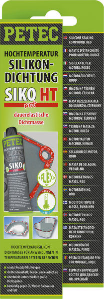Hochtemperatur-Silikondichtung, SIKO rot