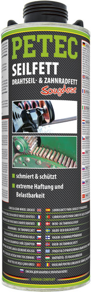 Seilfett, Drahtseil- & Zahnradfett Saugdose